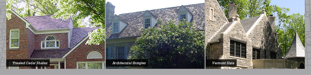 Treated Cedar Shakes - Architectural Shingles - Vermont Slate
